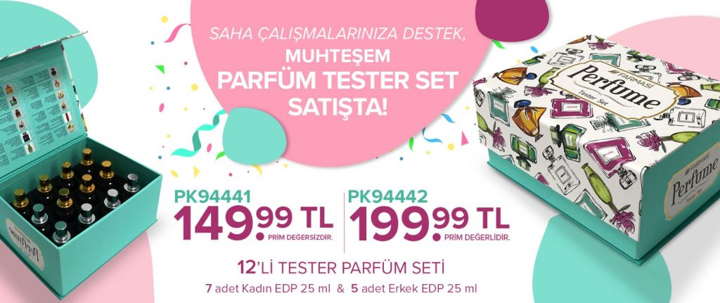 Farmasi Parfüm Tester Set