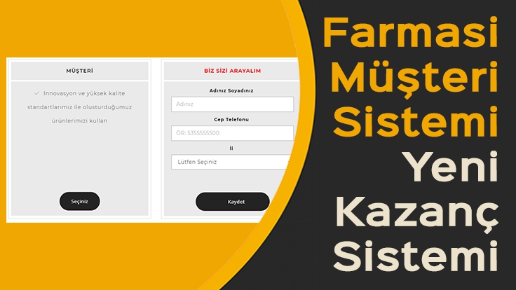 Farmasi Müşteri Sistemi – Yeni Kazanç Sistemi