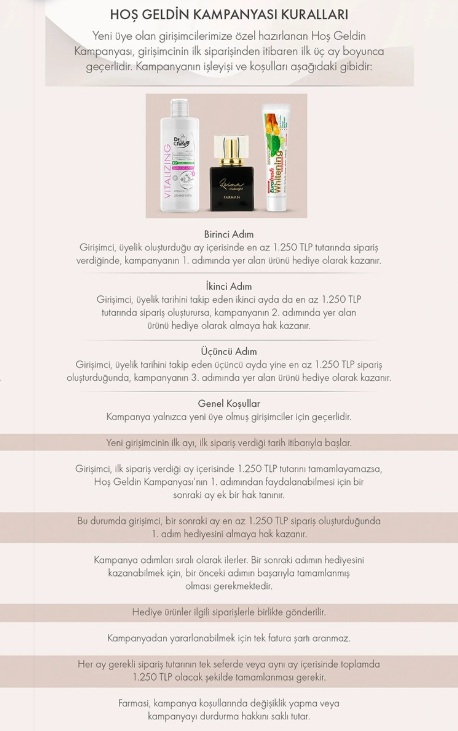 Farmasi Kampanyaları | Farmasi Campaign