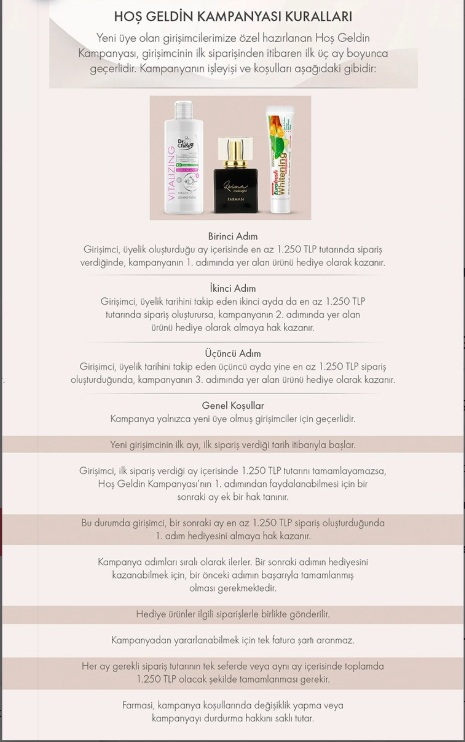 Farmasi Kampanyaları | Farmasi Campaign